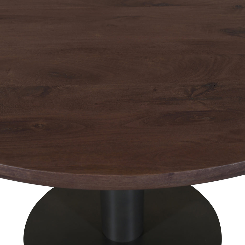Table à manger Baldwin spicebrown 130Ø