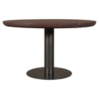 Table à manger Baldwin spicebrown 130Ø