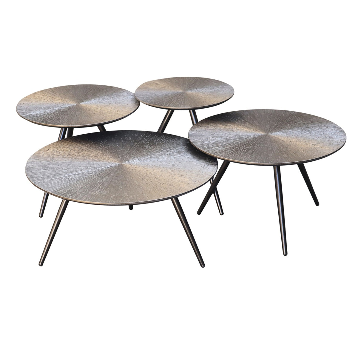 Table basse Quadra Brunzae (Set of 4)