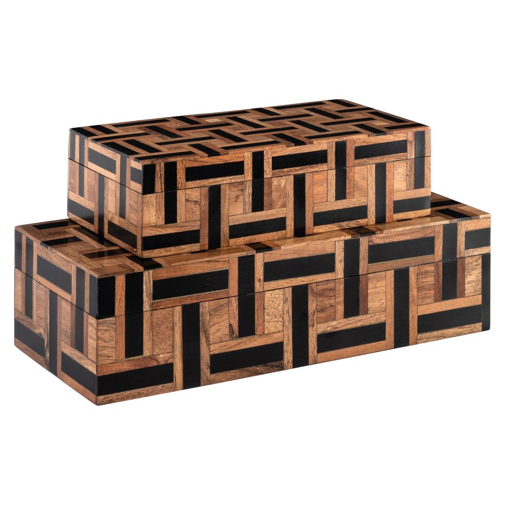Boîte de rangement Floor brown small
