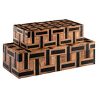 Boîte de rangement Floor brown small