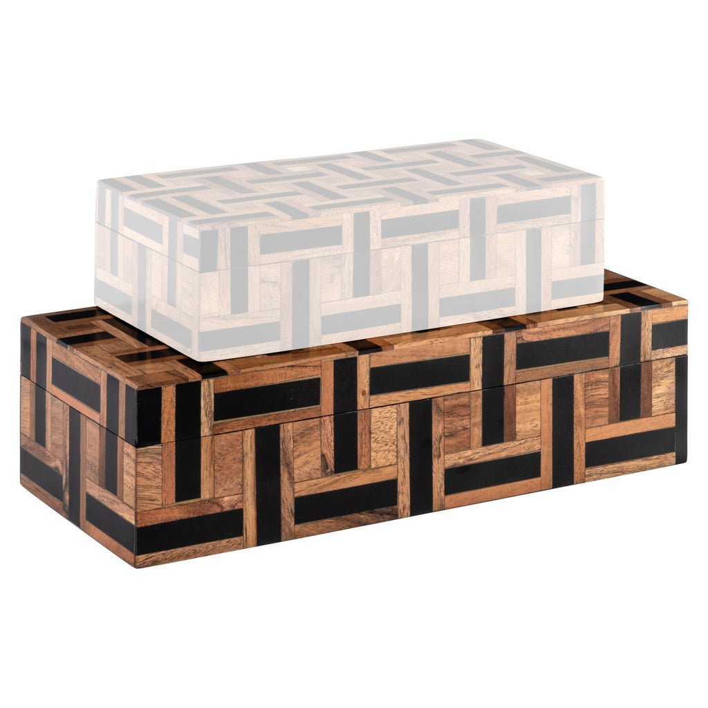 Boîte de rangement Floor brown large