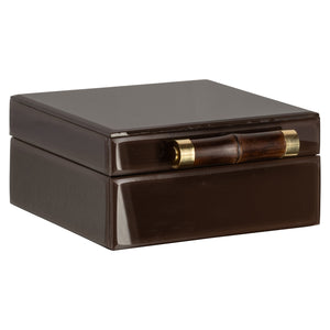 Boîte de rangement Echo dark brown small