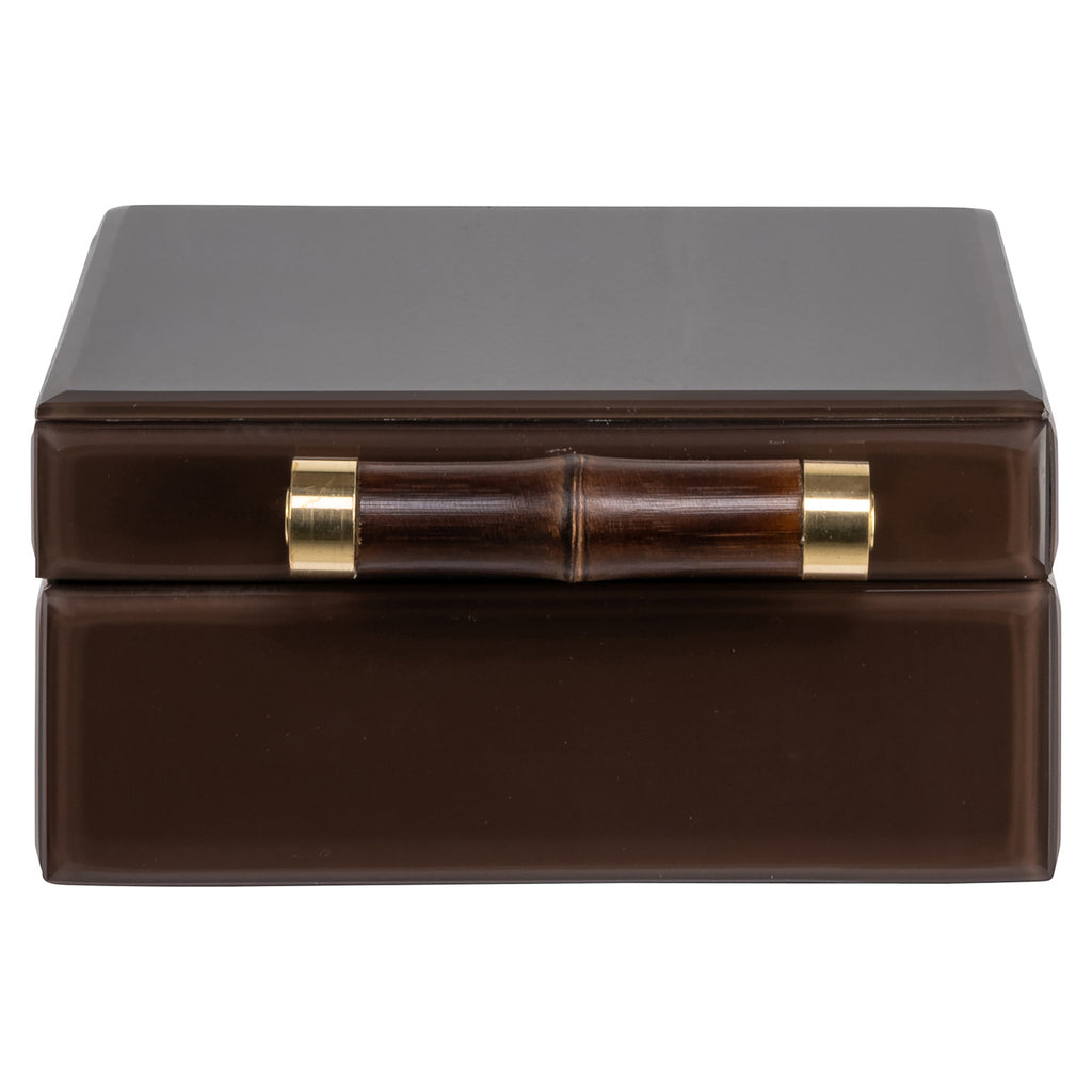 Boîte de rangement Echo dark brown small