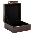 Boîte de rangement Echo dark brown small