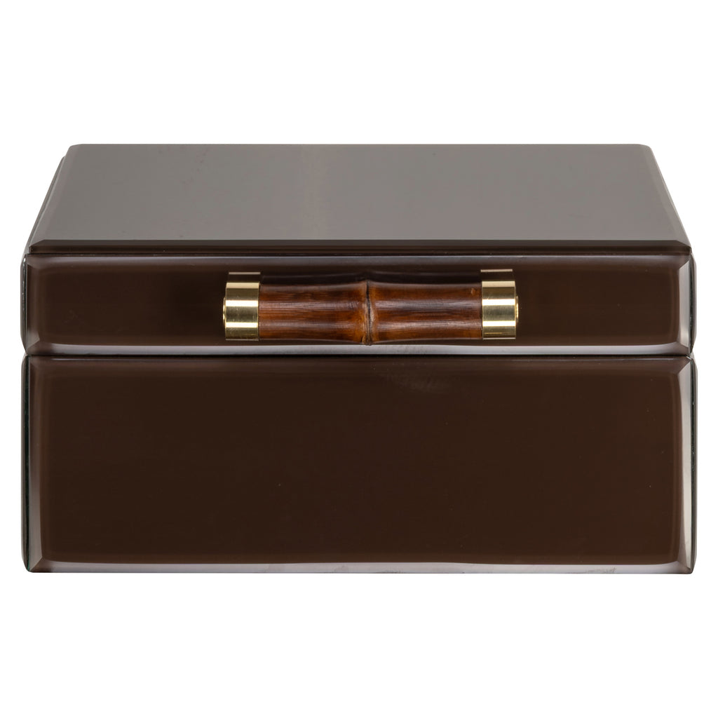Boîte de rangement Echo dark brown large