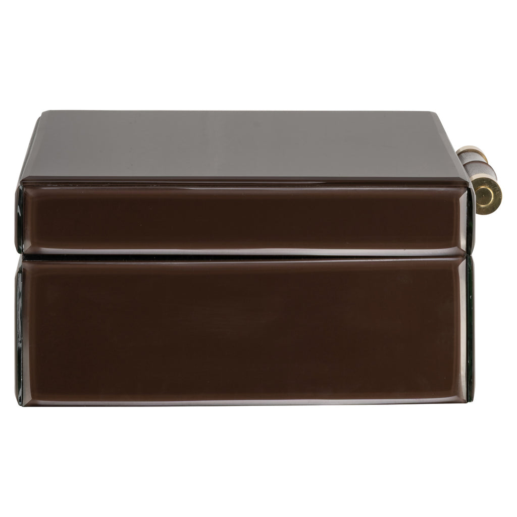 Boîte de rangement Echo dark brown large