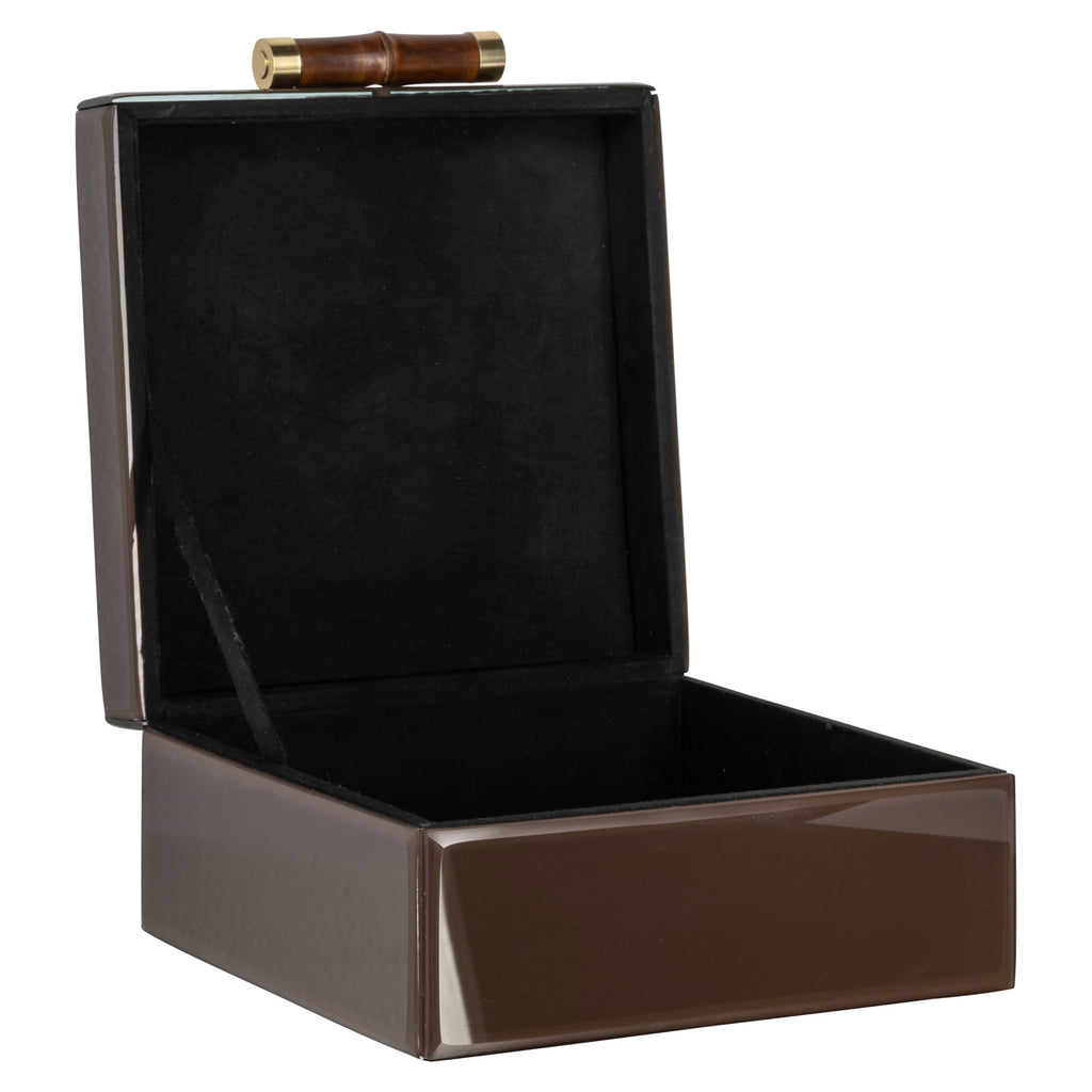 Boîte de rangement Echo dark brown large