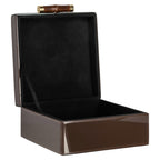 Boîte de rangement Echo dark brown large