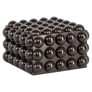 Boîte de rangement Nyx dark brown small