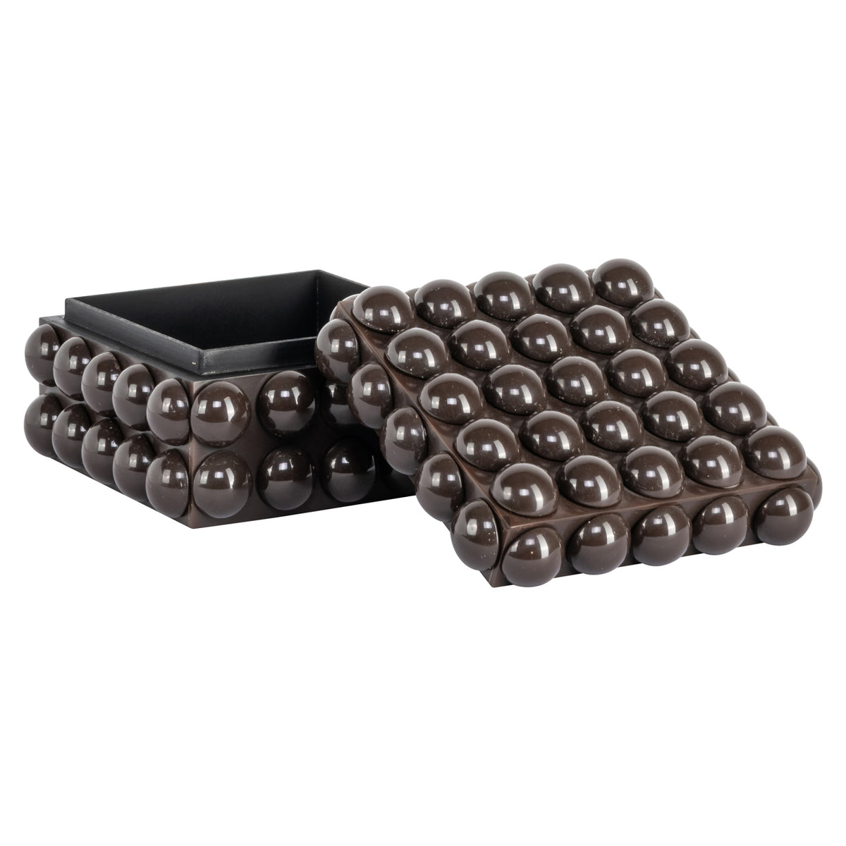 Boîte de rangement Nyx dark brown small