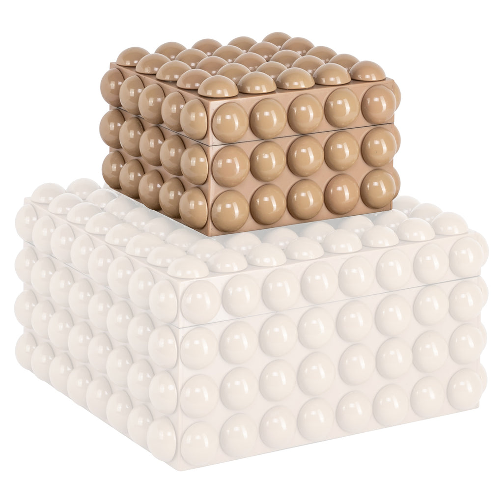 Boîte de rangement Ash beige small