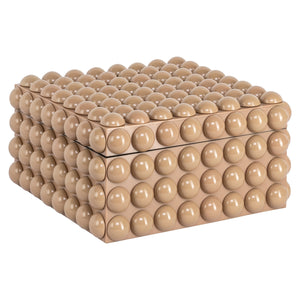 Boîte de rangement Ash beige large