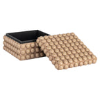Boîte de rangement Ash beige large