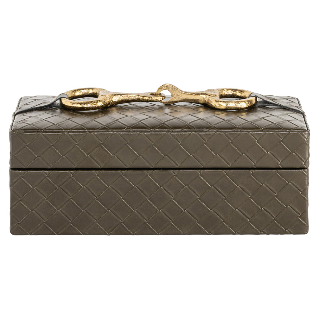 Boîte de rangement Blade olive small