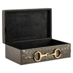 Boîte de rangement Blade olive large