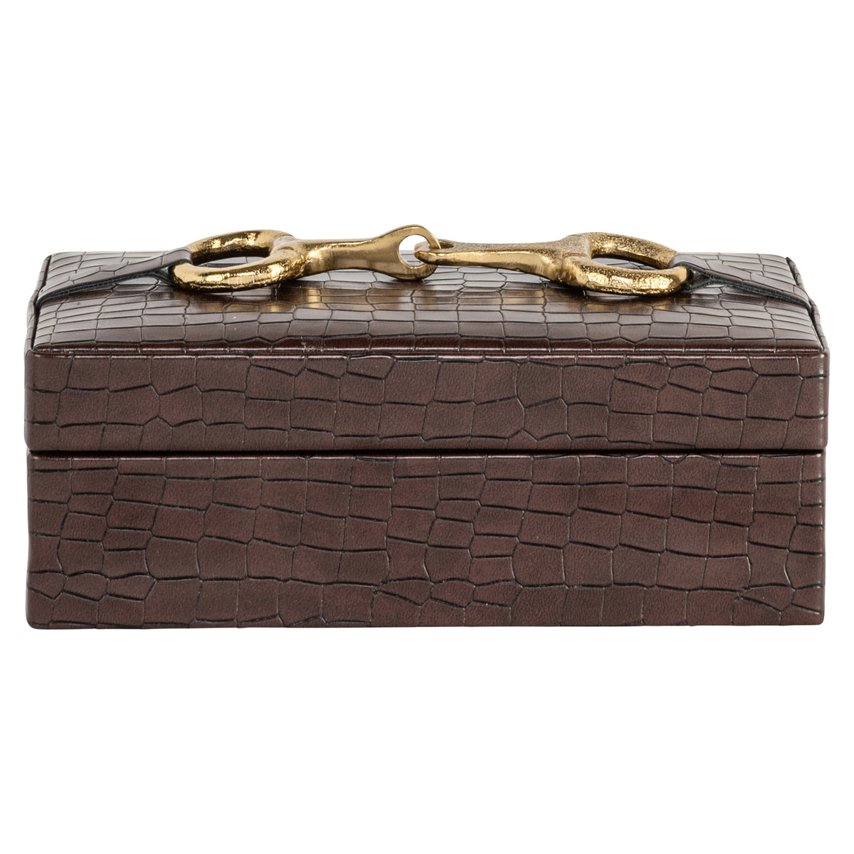 Boîte de rangement Rex dark brown small