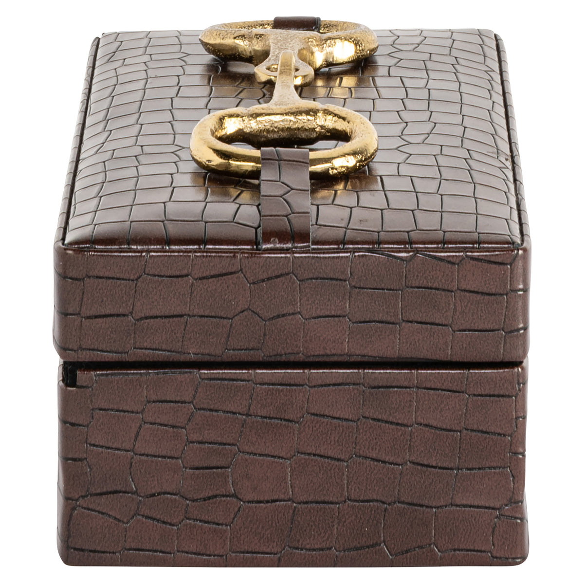 Boîte de rangement Rex dark brown small