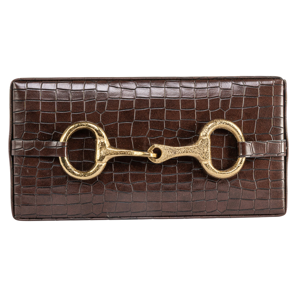 Boîte de rangement Rex dark brown small