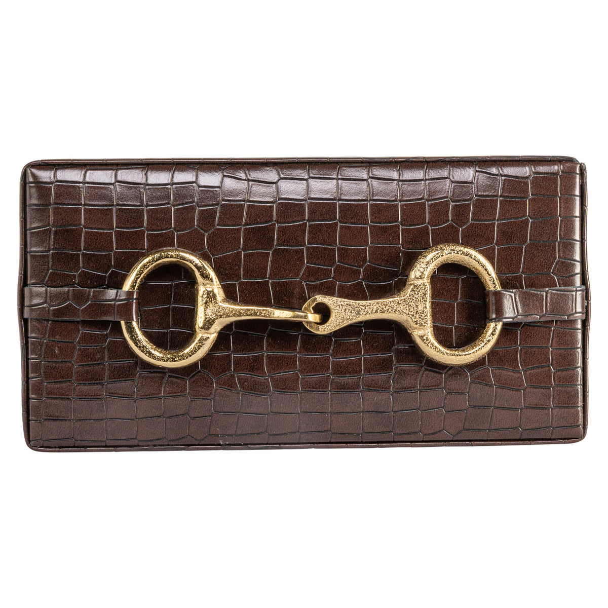 Boîte de rangement Rex dark brown small