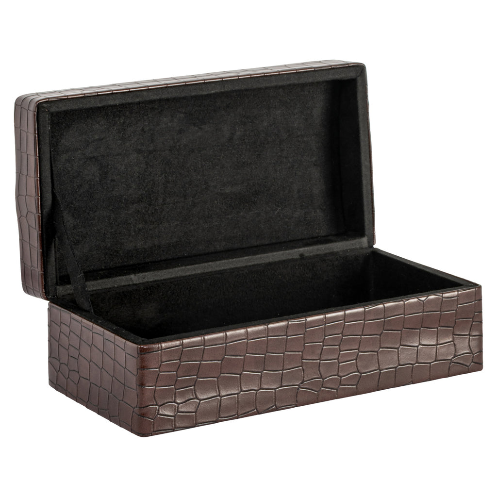 Boîte de rangement Rex dark brown small