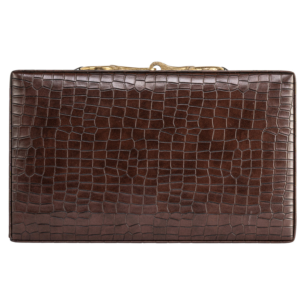 Boîte de rangement Rex dark brown large