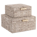 Boîte de rangement Chalenny brown small