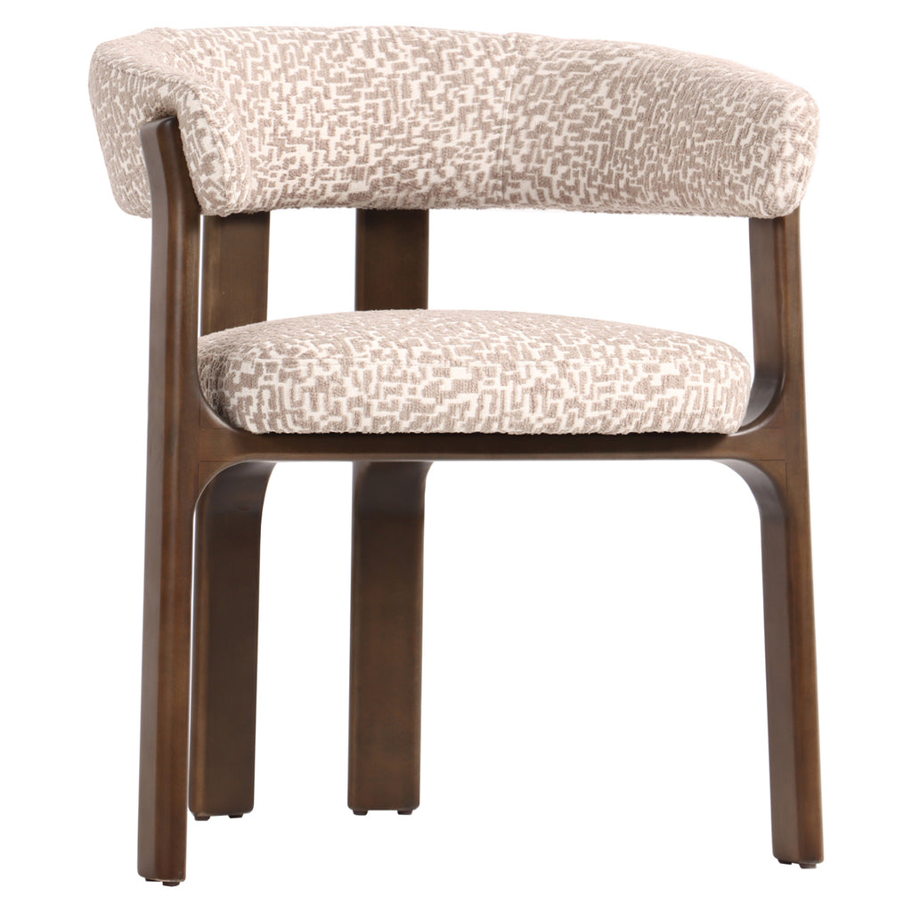 Chaise de salle à manger Contigo natural geo