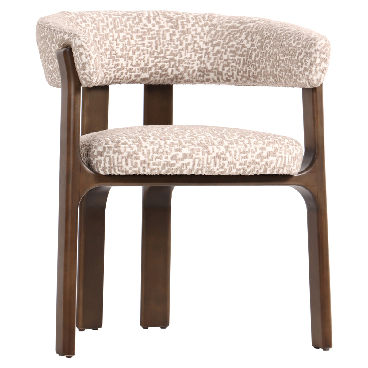 Chaise de salle à manger Contigo natural geo