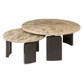 Table basse Bayonne bronze (Set of 2)