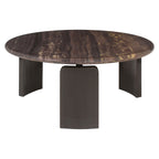 Table basse Menton burgundy (Set of 2)