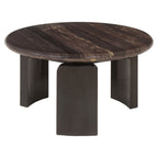 Table basse Menton burgundy (Set of 2)