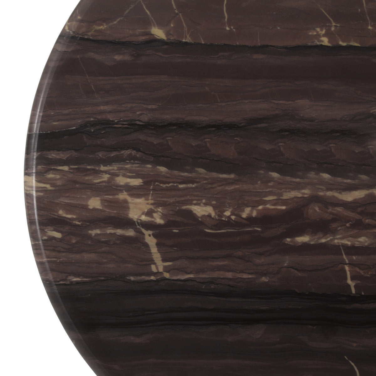 Table basse Menton burgundy (Set of 2)