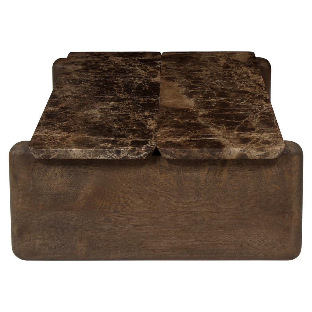 Table basse Lagrasse dark brown