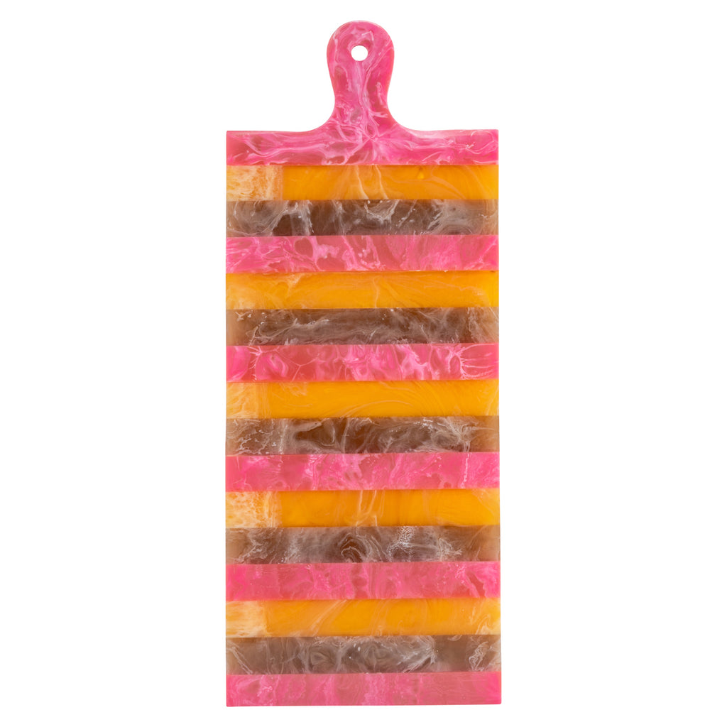 Plateau Cindy pink/orange - serving board large