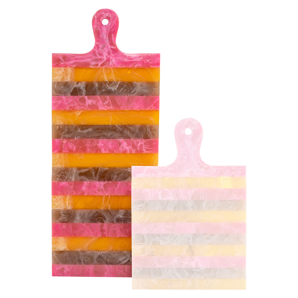 Plateau Cindy pink/orange - serving board large