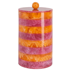 Boîte de rangement Lilybelle pink/orange storage jar small