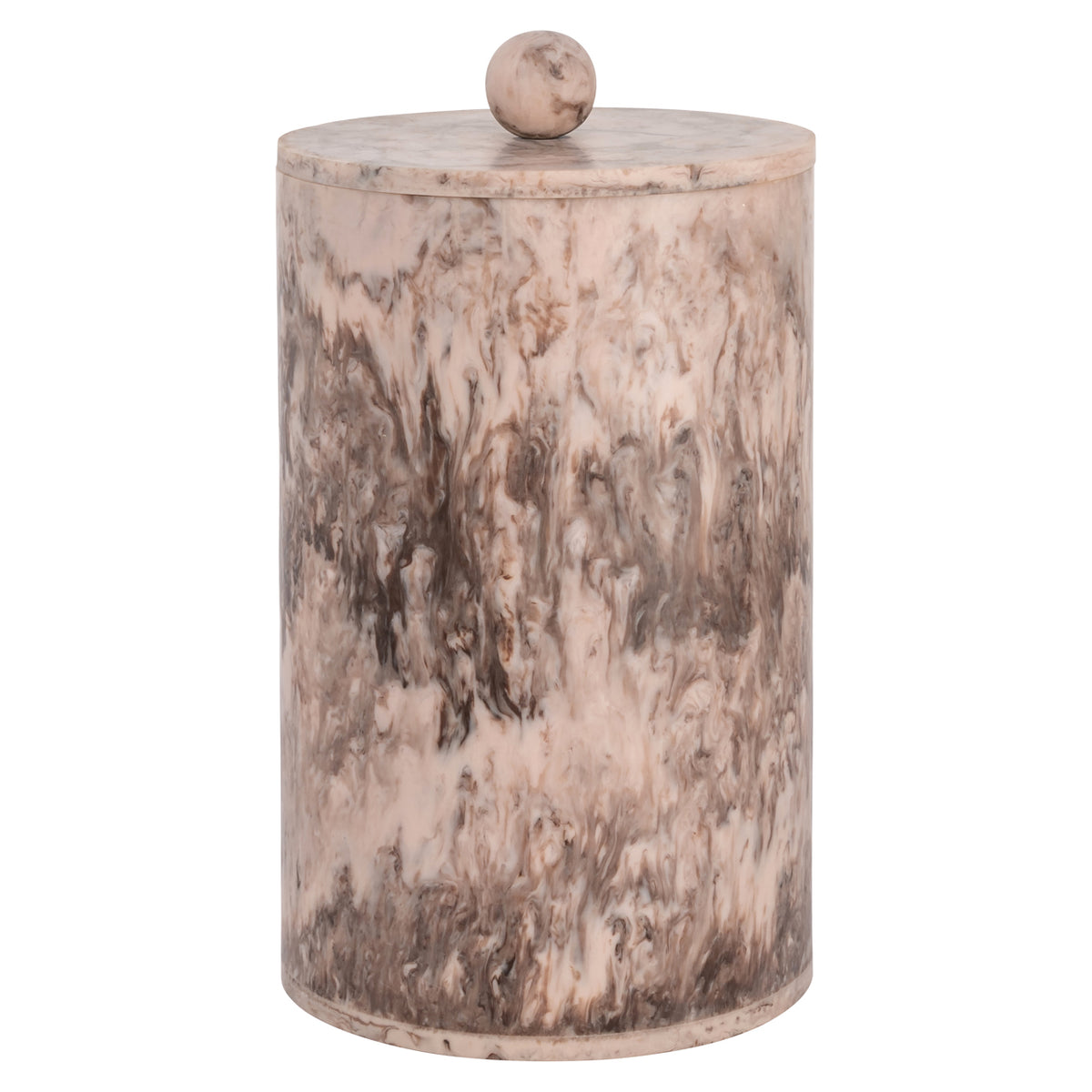 Boîte de rangement Rosaline chocolat brown storage jar small