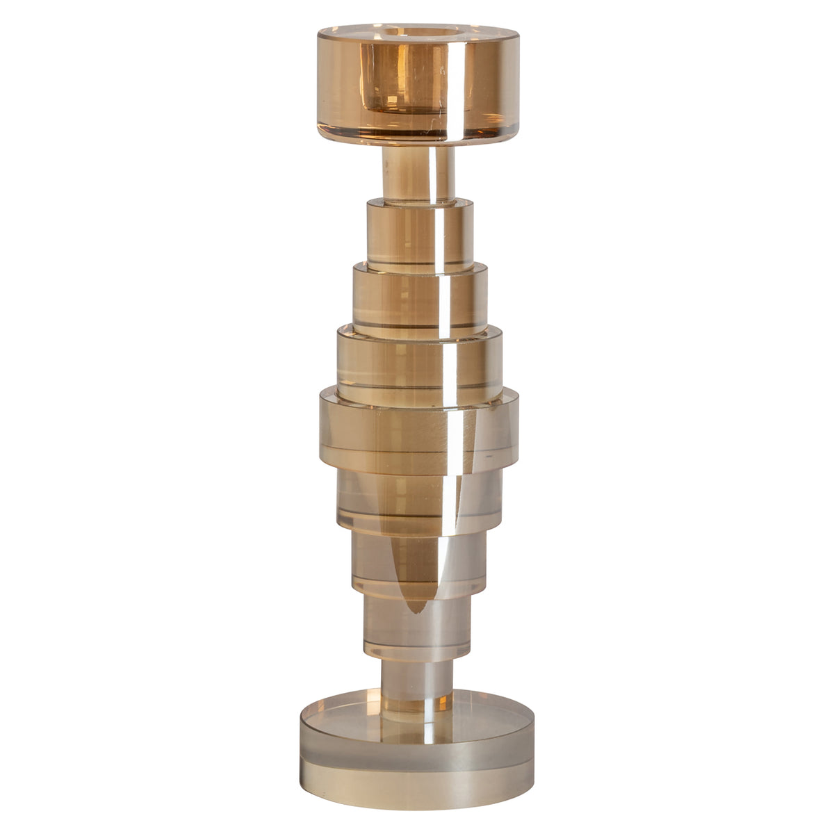 Porte-bougie Bryn Champagne small