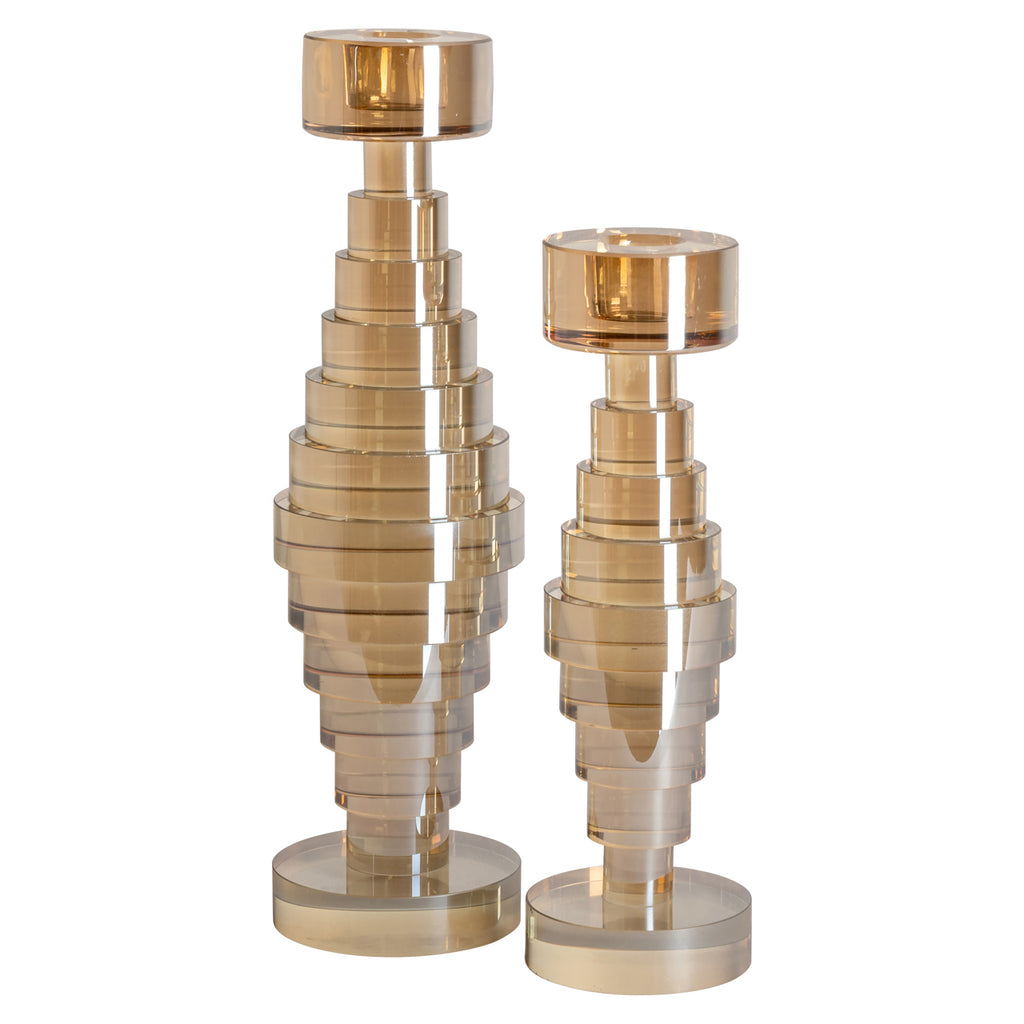 Porte-bougie Bryn Champagne small