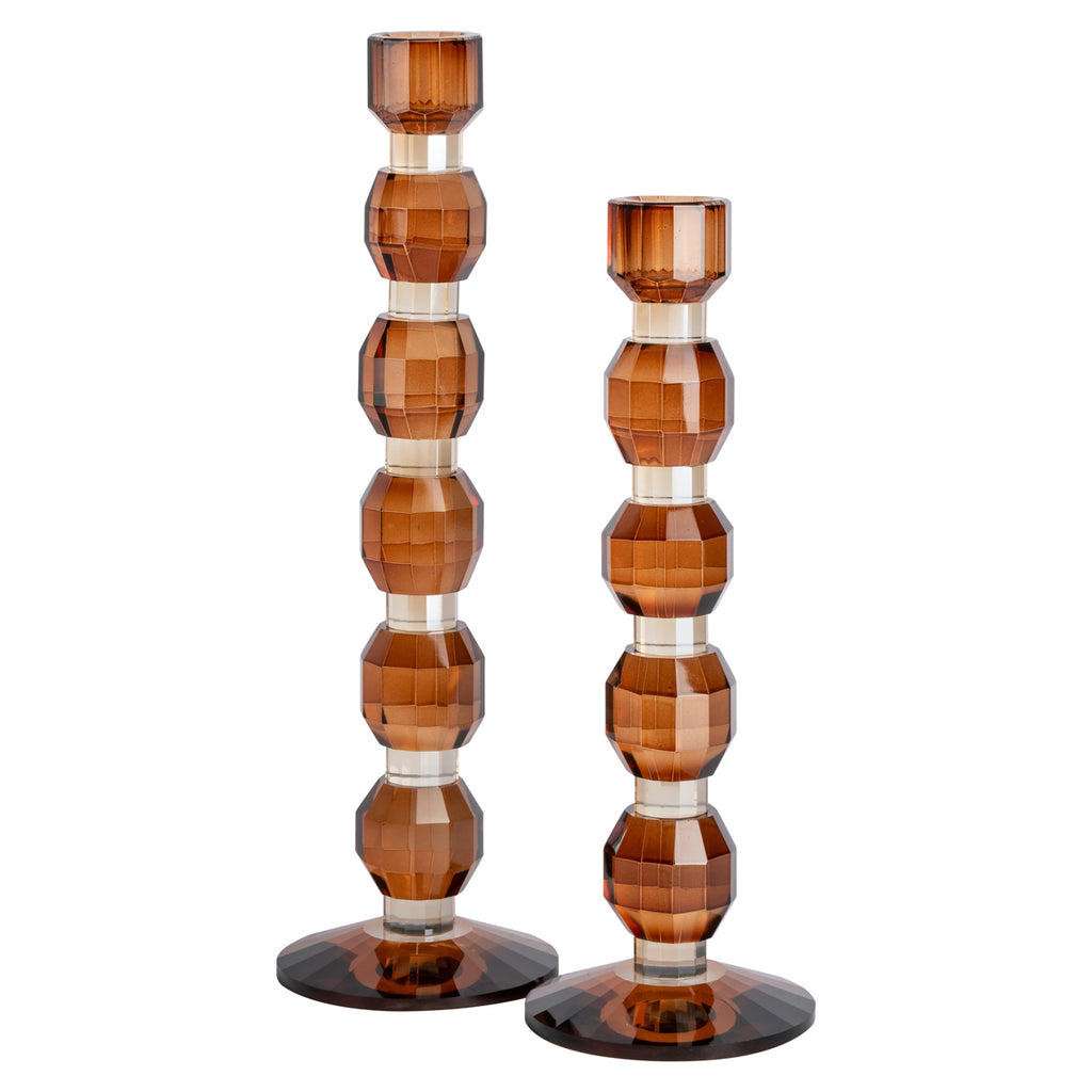 Porte-bougie Lowan brown small