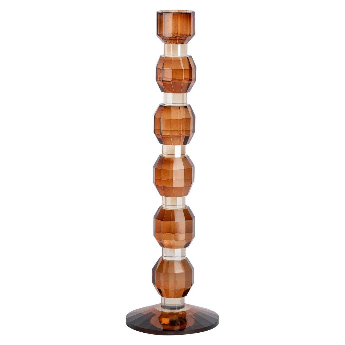Porte-bougie Lowan brown large