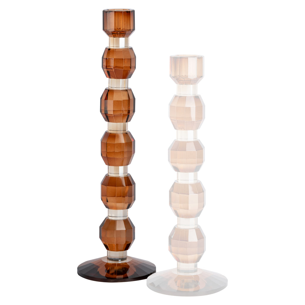 Porte-bougie Lowan brown large