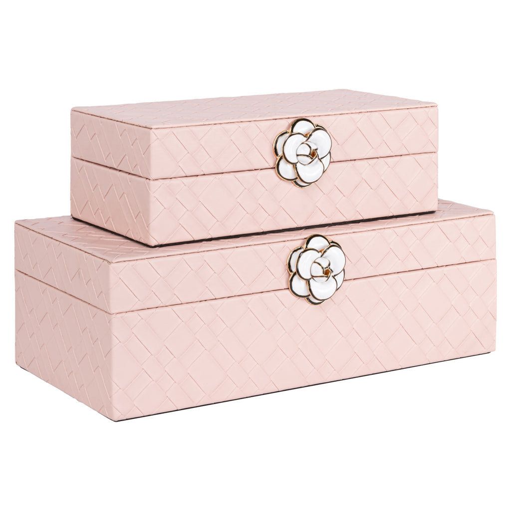 Boîte de rangement Lotte pink small