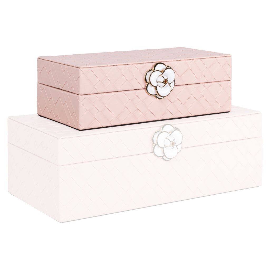Boîte de rangement Lotte pink small