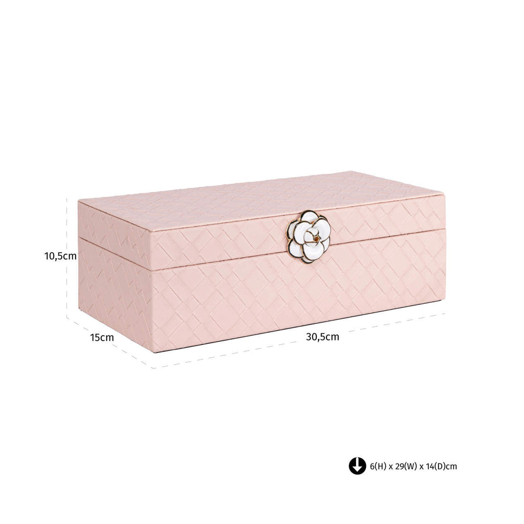Boîte de rangement Lotte pink large