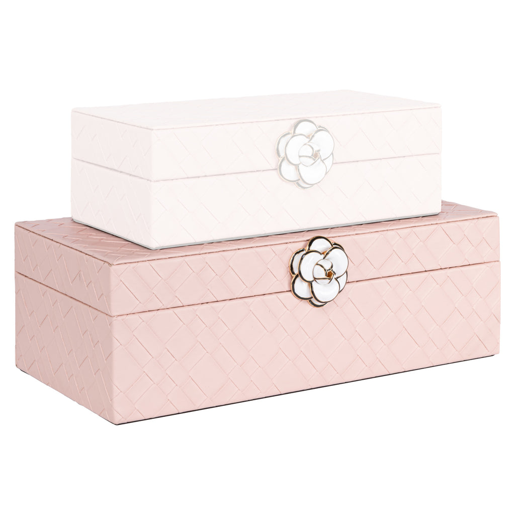 Boîte de rangement Lotte pink large