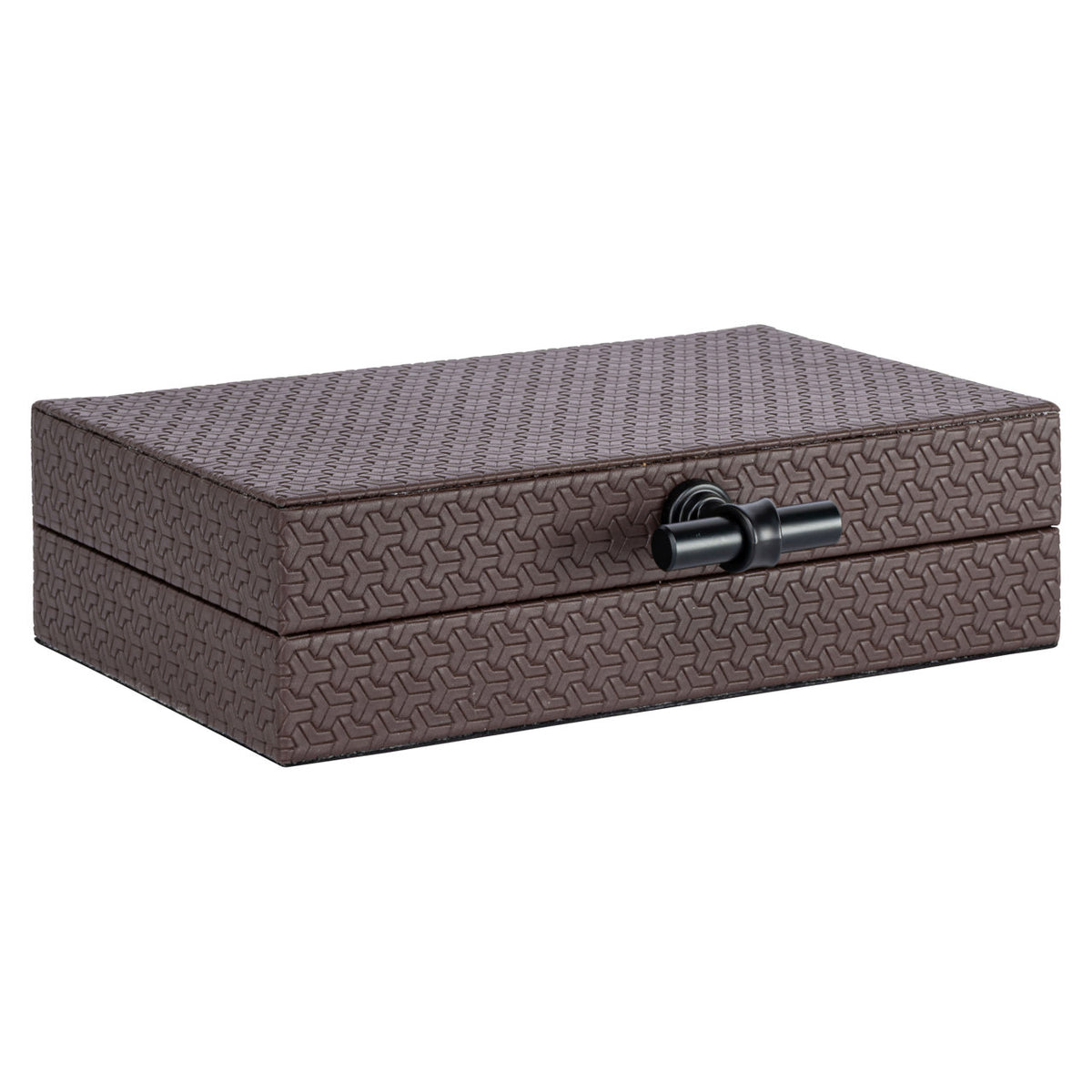Boîte de rangement Billie dark brown small