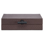 Boîte de rangement Billie dark brown small
