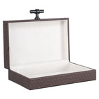 Boîte de rangement Billie dark brown small